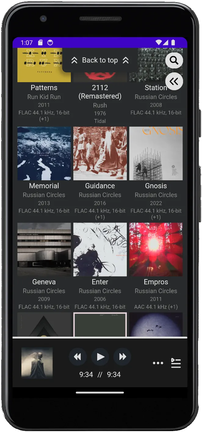 MoosicBox showcase android